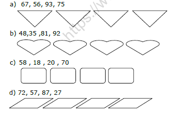 cbse class 1 maths practice worksheet set 5 practice